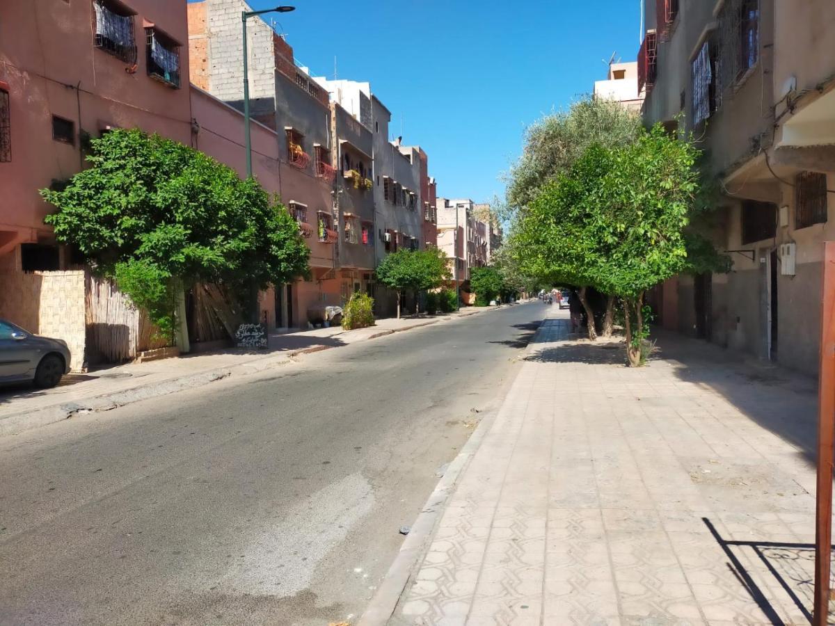 Appartement Relax Marrakech, شقة عائلية بمراكش متوفرة على غرفتين ภายนอก รูปภาพ