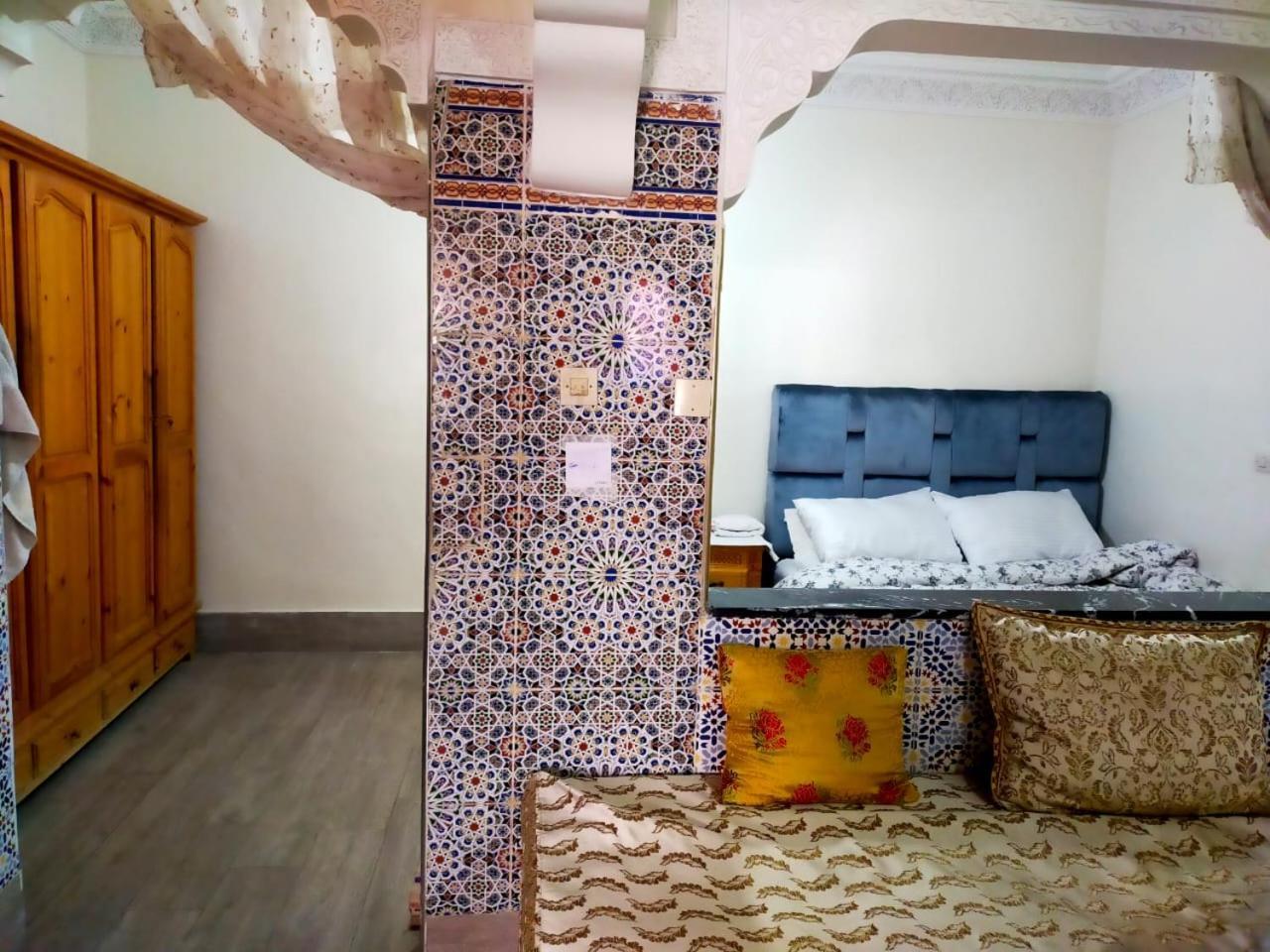 Appartement Relax Marrakech, شقة عائلية بمراكش متوفرة على غرفتين ภายนอก รูปภาพ